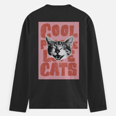 Cool People Like Cats - Full Sleeve T-Shirt