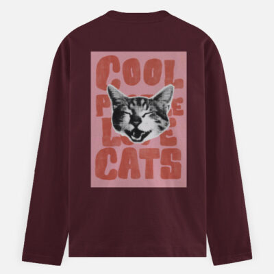 Cool People Like Cats - Full Sleeve T-Shirt