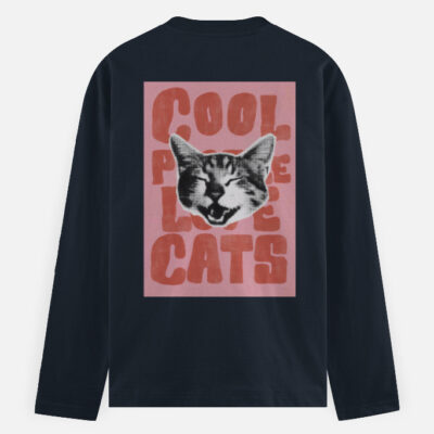 Cool People Like Cats - Full Sleeve T-Shirt