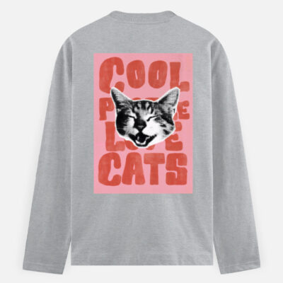 Cool People Like Cats - Full Sleeve T-Shirt