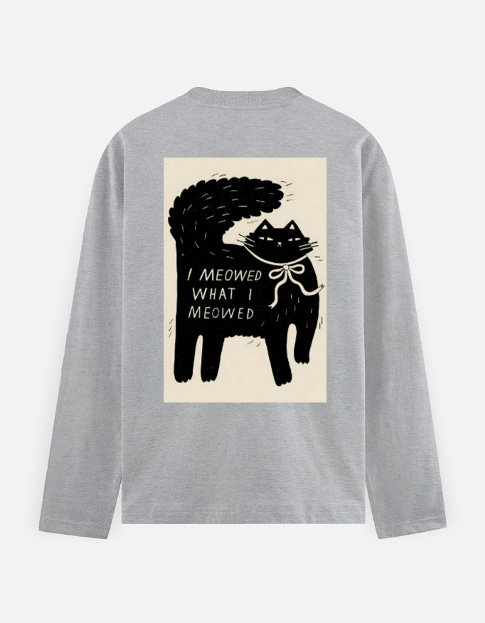 Back_2_c_4-5.jpg Meowed - Full Sleeve T-Shirt