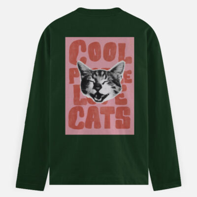 Cool People Like Cats - Full Sleeve T-Shirt