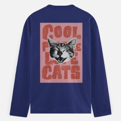 Cool People Like Cats - Full Sleeve T-Shirt