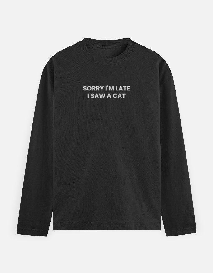 Cool People Like Cats - Full Sleeve T-Shirt