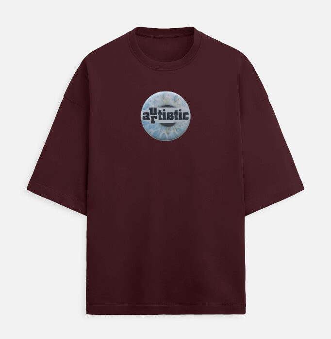 Front_1_c_25-2.jpg Ar/utistic - Unisex Oversized Tshirt