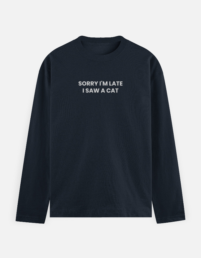 Cool People Like Cats - Full Sleeve T-Shirt