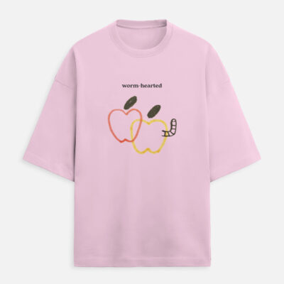 Worm-Hearted - Unisex Oversized Tshirt
