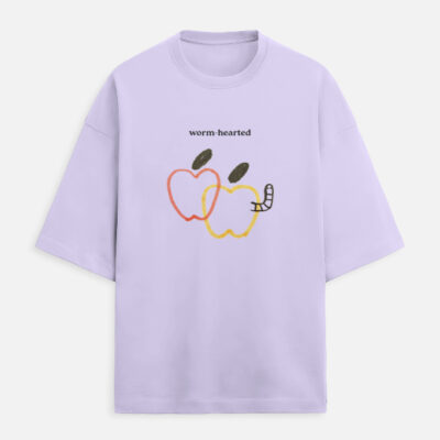 Worm-Hearted - Unisex Oversized Tshirt