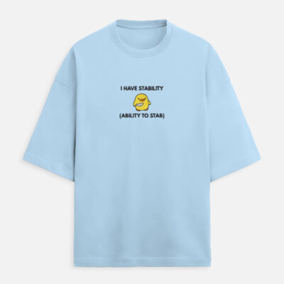 Front_1_c_54-2.jpg STABILITY - Unisex Oversized Tshirt