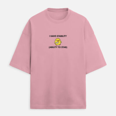 Front_1_c_56-2.jpg STABILITY - Unisex Oversized Tshirt