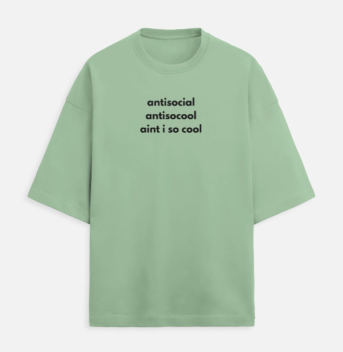Front_1_c_57-1.jpg Antisocial - Unisex Oversized Tshirt