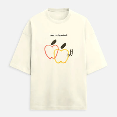 Worm-Hearted - Unisex Oversized Tshirt
