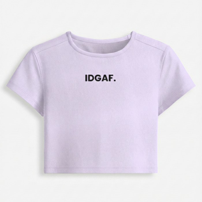 Gemini_Generated_Image_r12iwjr12iwjr12i IDGAF - Baby Tee