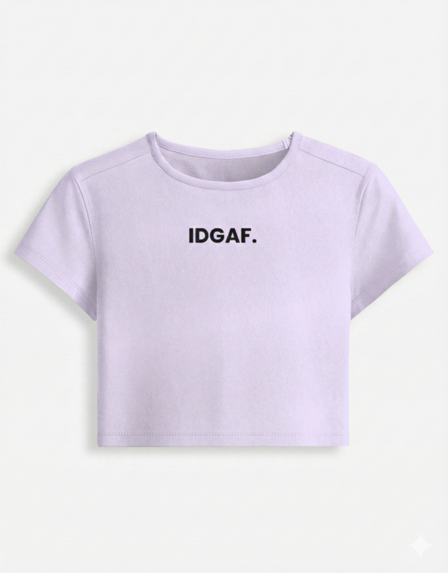 Gemini_Generated_Image_r12iwjr12iwjr12i IDGAF - Baby Tee