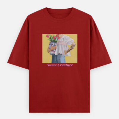 Front_1_c_10.jpg SWEET CREATURE - H1 Oversized T-Shirt