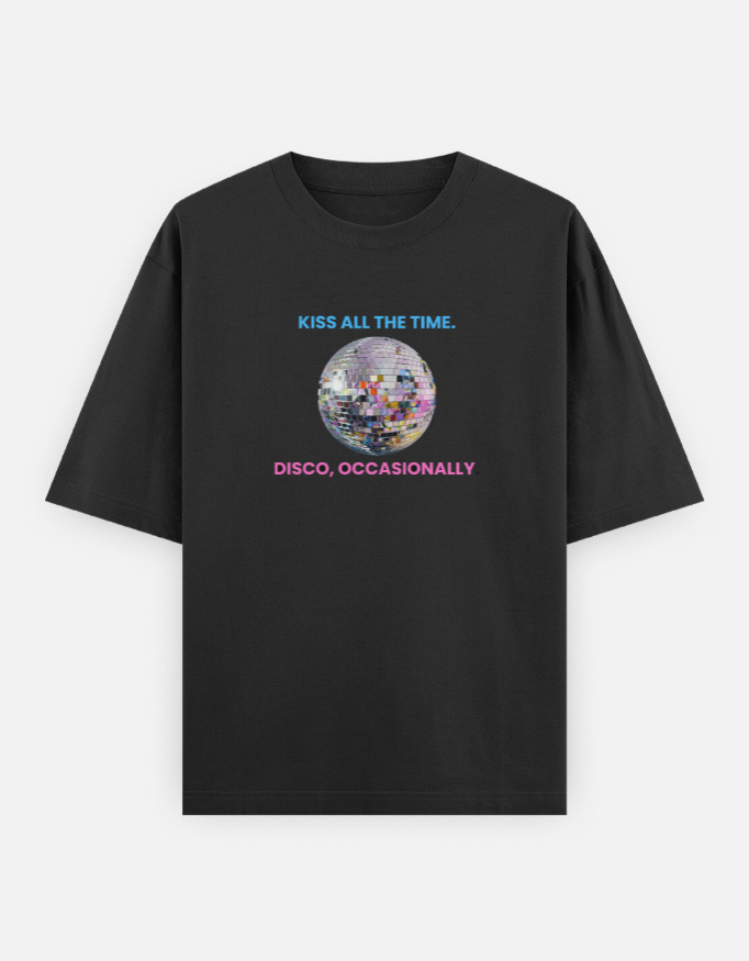 Kiss/Disco - H4 Oversized T-Shirt