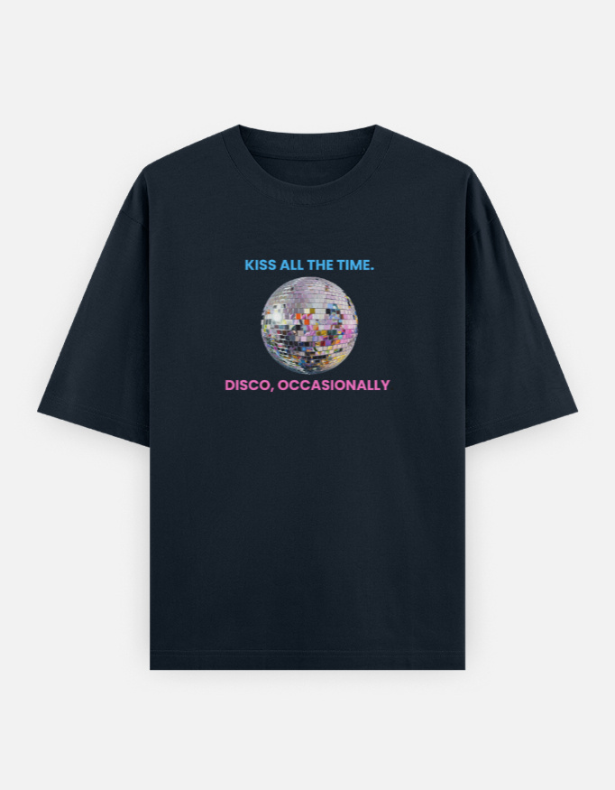 Kiss/Disco - H4 Oversized T-Shirt
