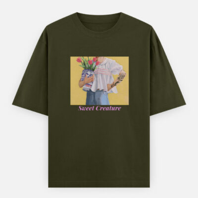 Front_1_c_41.jpg SWEET CREATURE - H1 Oversized T-Shirt