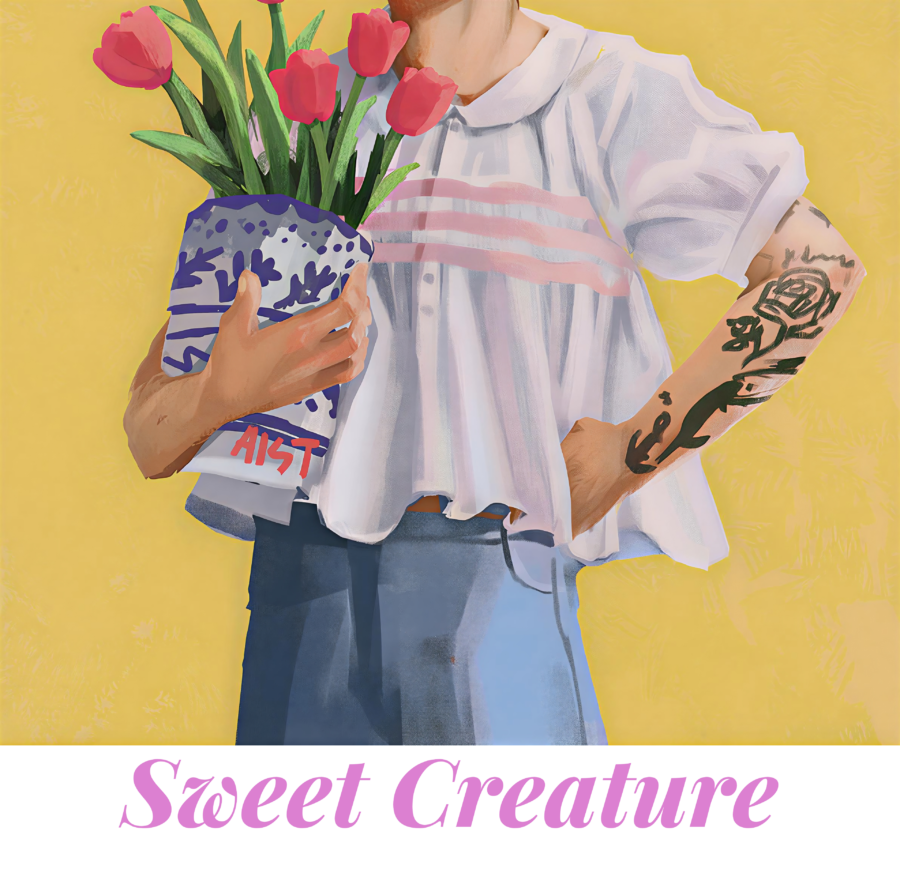 dfeff SWEET CREATURE - H1 Oversized T-Shirt