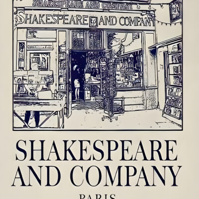 082e14f8-0a61-470e-afe1-05ce60e5b559 Shakespeare And Co. - Zipper Tote Bag