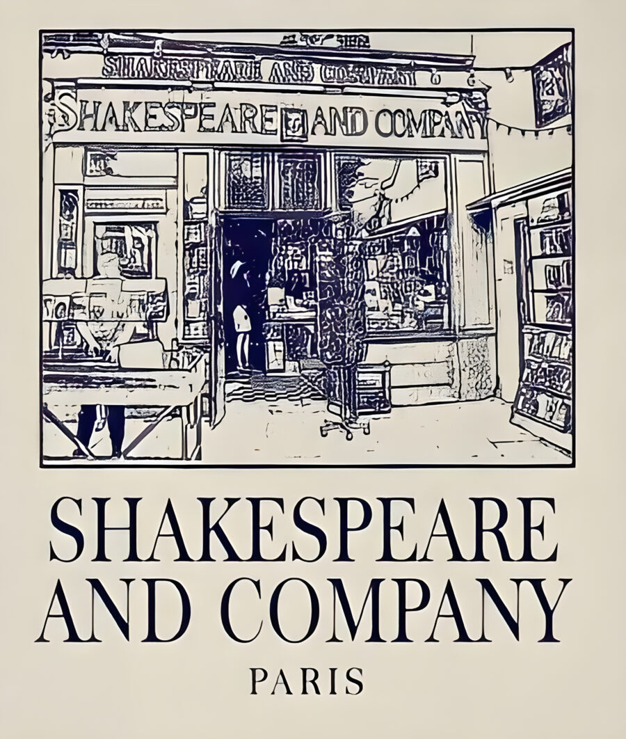 082e14f8-0a61-470e-afe1-05ce60e5b559 Shakespeare And Co. - Zipper Tote Bag