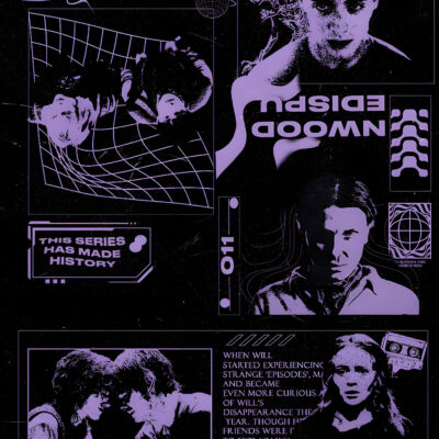 12e0218a-f892-4d9b-a348-624f68d7617a Cassette - Stranger Things Acid Washed Oversized Tee