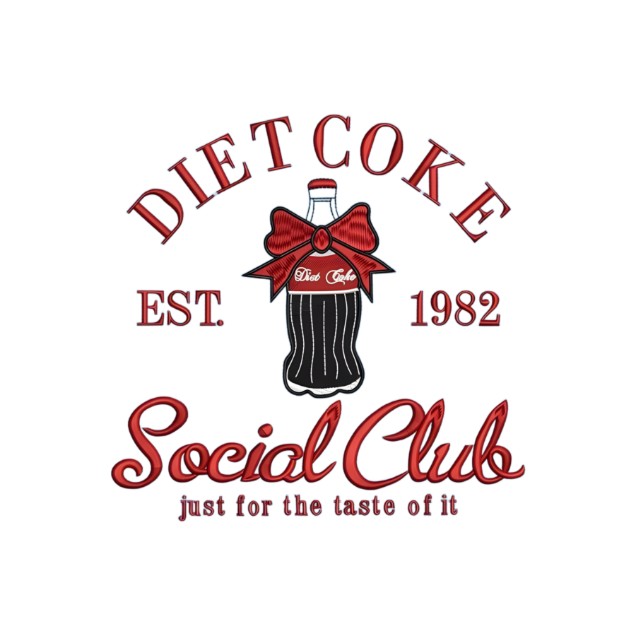 cokee Diet Coke Social Club - Oversized T-Shirt