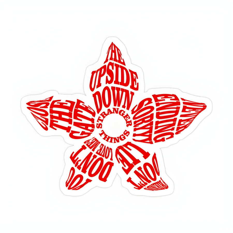 Demogorgon II - Stranger Things Acid Washed Oversized Tee