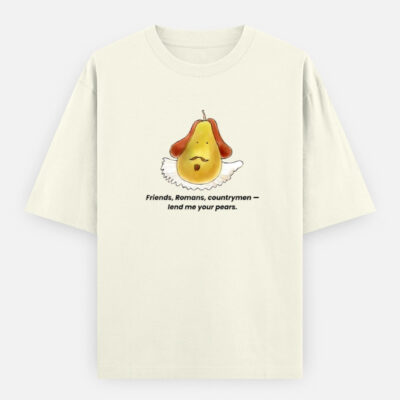 img_0c620453393a7a.jpg Shakespear - Oversized Classic T-Shirt