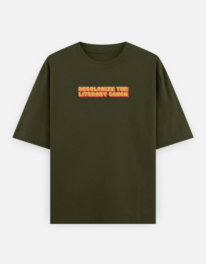 Decolonize the Literary Canon - Oversized Classic T-Shirt
