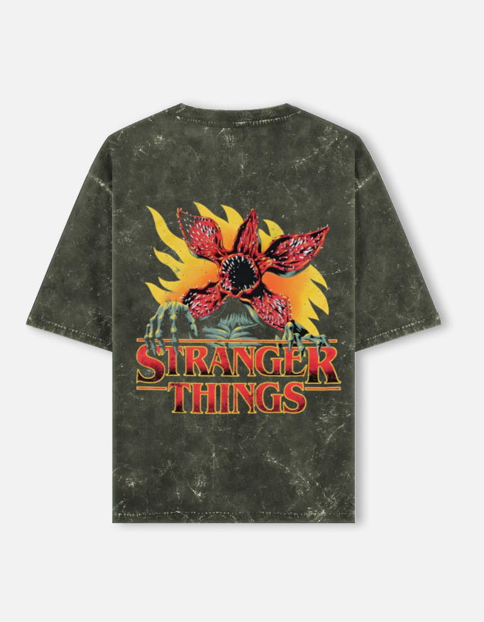 img_1fc0de0f1d05c3.jpg The Demogorgon - Stranger Things Acid Washed Oversized Tee