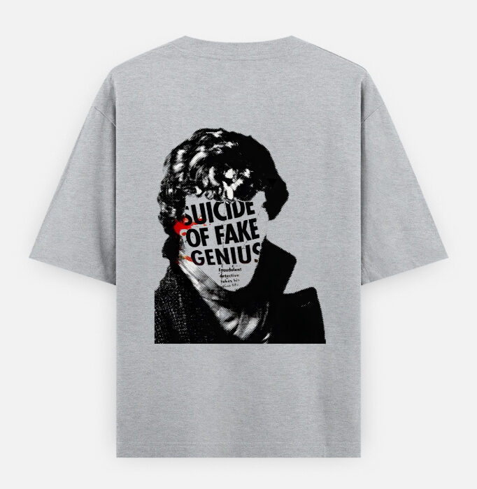 img_25ba9c73fe632a.jpg Sherlock Holmes - Oversized Classic T-Shirt