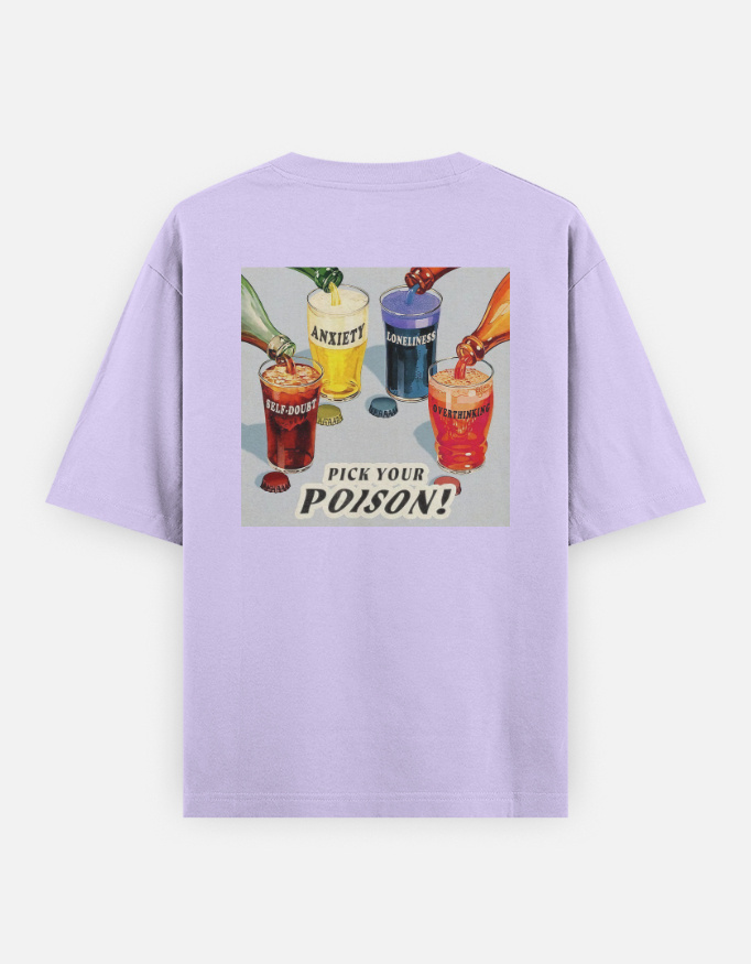 Pick Your Poison - Oversized T-Shirt