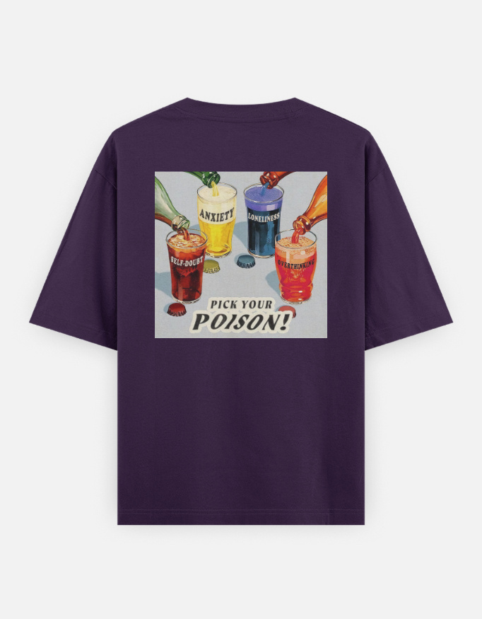 Pick Your Poison - Oversized T-Shirt