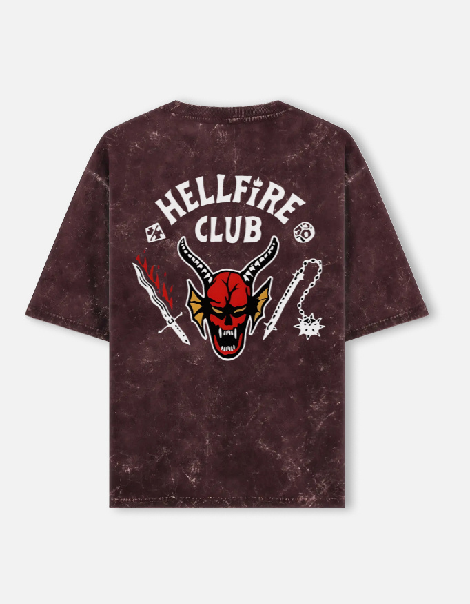 img_31c487c71ef894.jpg HellFire Club - Stranger Things Acid Washed Oversized Tee