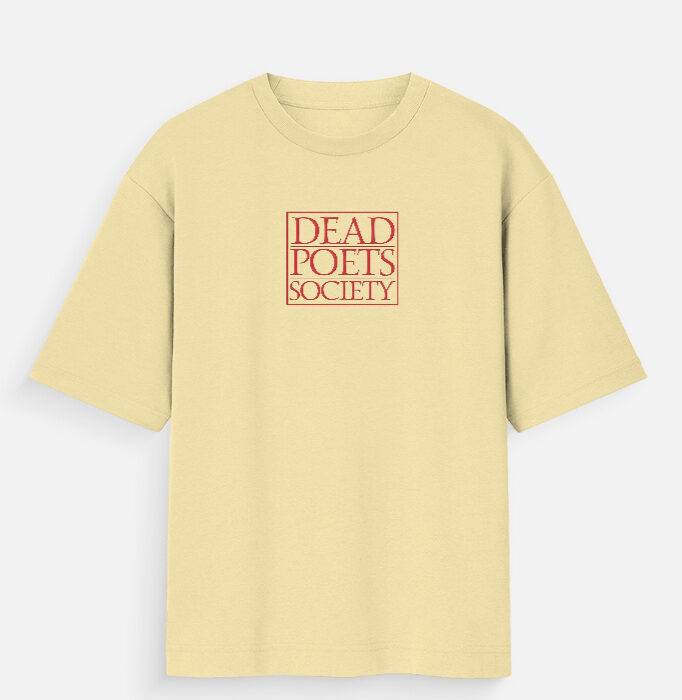 img_3726e0c0ffa17d.jpg Dead Poets Society - Oversized Standard T-Shirt
