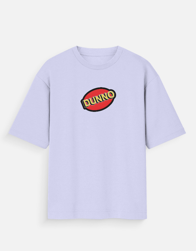 img_4df00724f1d875.jpg Dunno - Oversized T-Shirt