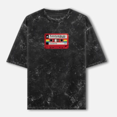 img_76bd1ea0bc235b.jpg Cassette - Stranger Things Acid Washed Oversized Tee