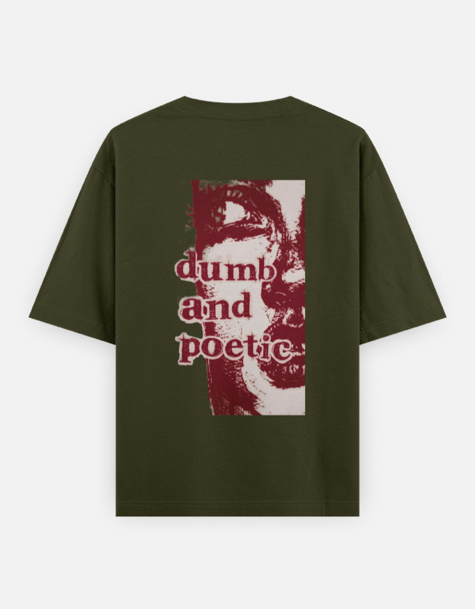 img_76c0d731fd6f76.jpg Dumb & Poetic - Oversized Classic T-Shirt