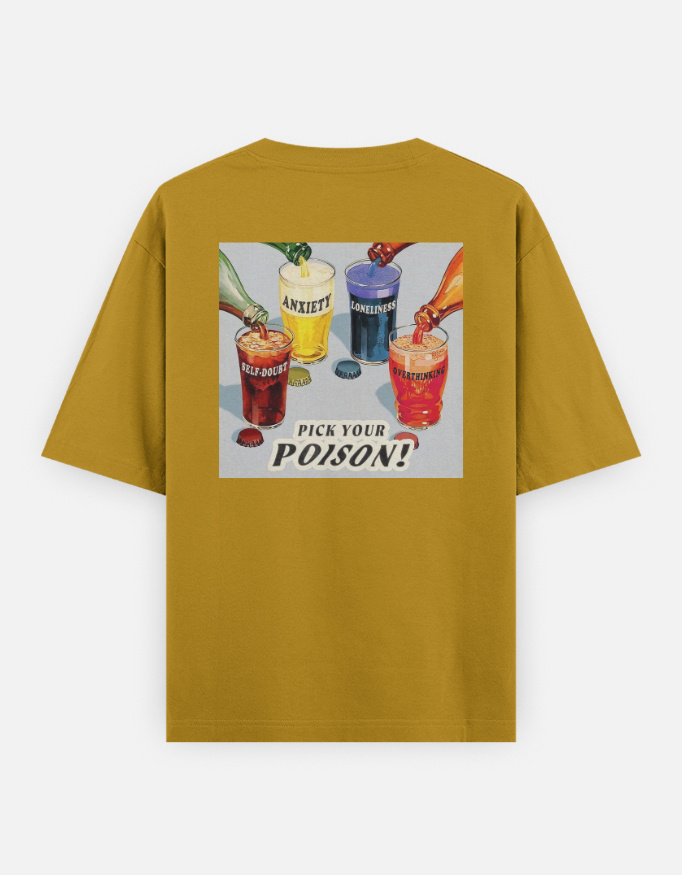 Pick Your Poison - Oversized T-Shirt