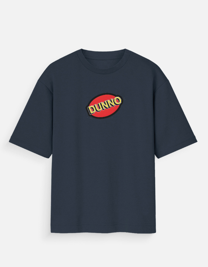 img_86867ec7b47b0f.jpg Dunno - Oversized T-Shirt