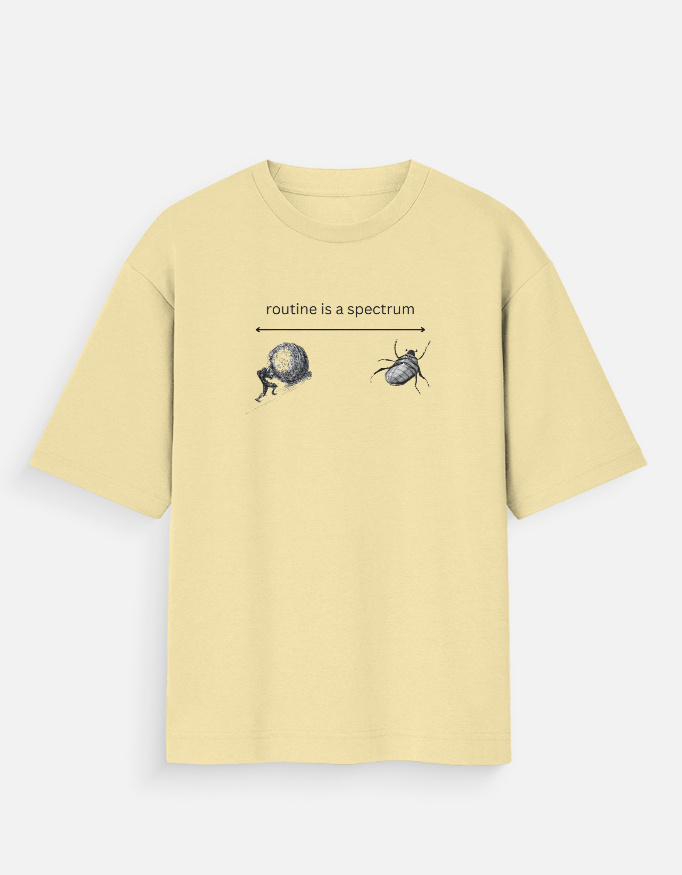 img_8e00629fcb64cb.jpg Spectrum - Oversized Standard T-Shirt