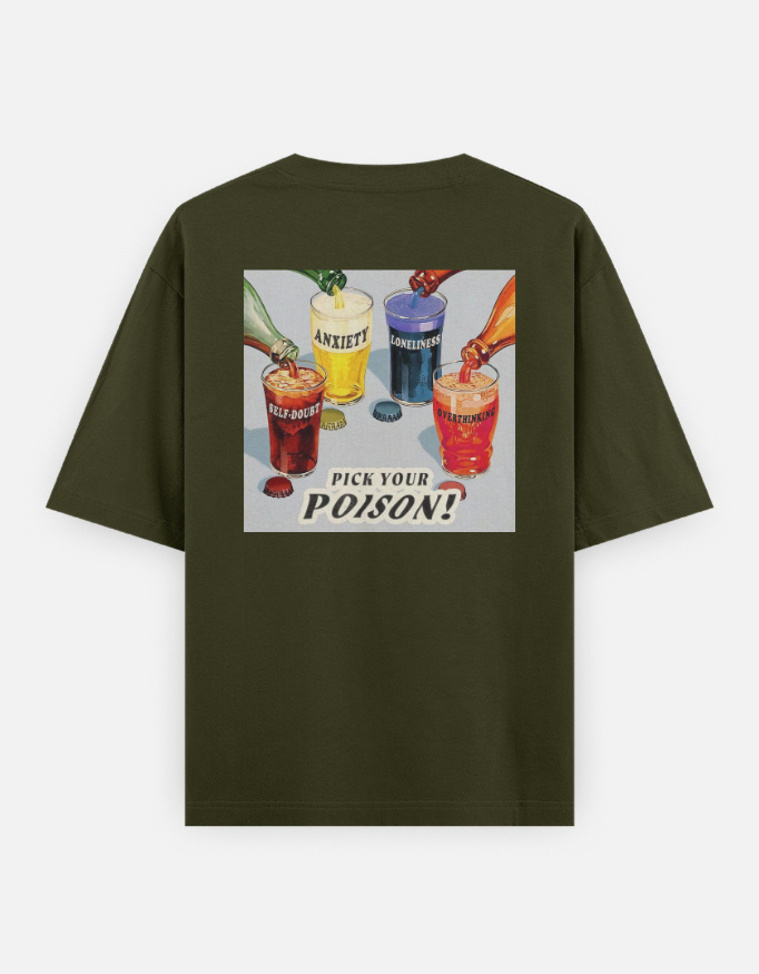 Pick Your Poison - Oversized T-Shirt