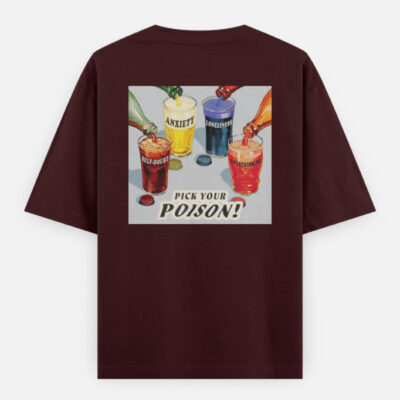 Pick Your Poison - Oversized T-Shirt