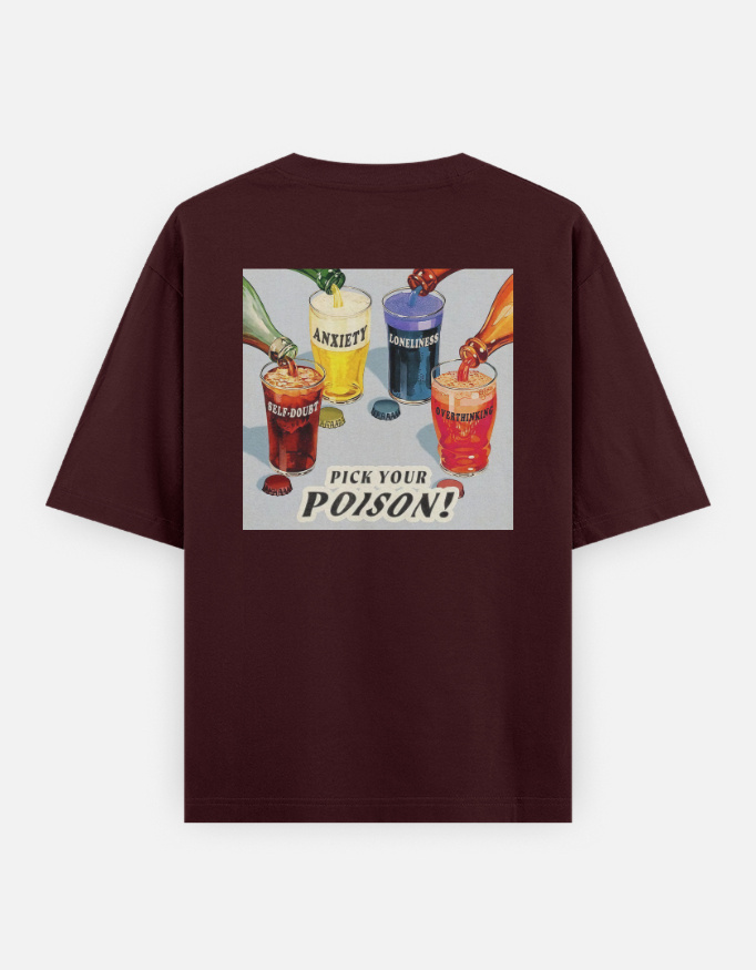 Pick Your Poison - Oversized T-Shirt