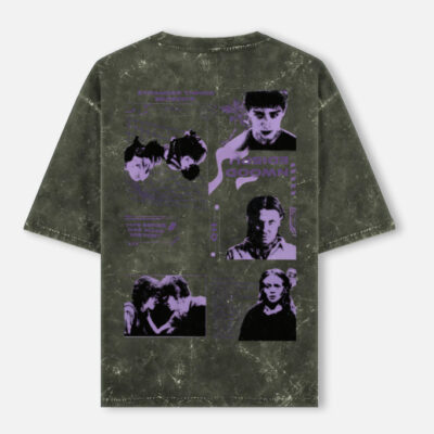 img_a9eb8479f752bc.jpg Cassette - Stranger Things Acid Washed Oversized Tee