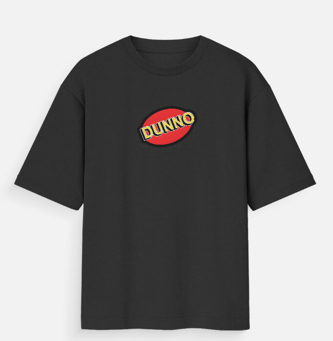 img_ac2d5a49d6ed28.jpg Dunno - Oversized T-Shirt