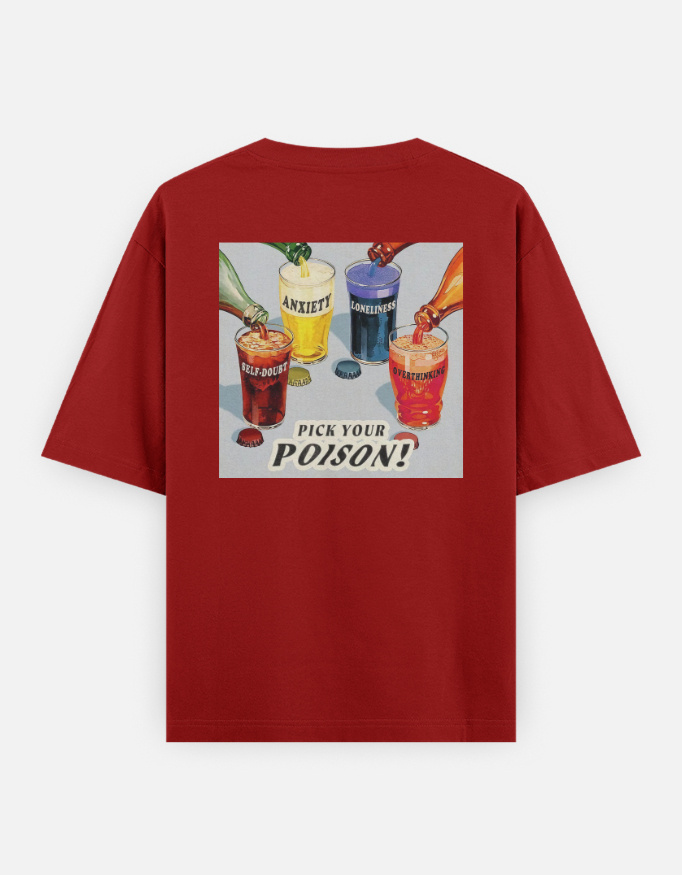 Pick Your Poison - Oversized T-Shirt