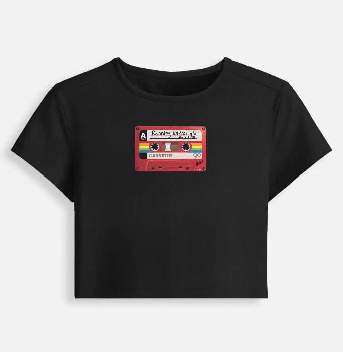 img_ad71f0a6f52e68.jpg Cassette - Stranger Things Baby Tee