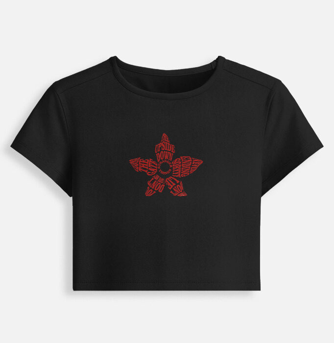 img_b427e2d0d599dc.jpg Demogorgon - Stranger Things Baby Tee